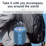 T&G TG-658 Outdoor USB High Power 8W Heavy Bass Wireless Bluetooth Speaker, TG-658 - Image 4