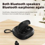 T&G TG-813 2 in 1 TWS Bluetooth Speaker Earphone with Charging Box - Image 3