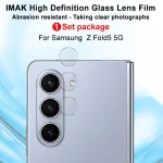 IMAK Rear Camera Glass Lens Film, 1 Set Package, For Samsung Galaxy Z Fold5 5G - Image 3
