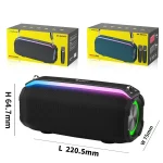 New RiXing NR8809 20W Outdoor Portable TWS Smart Wireless Bluetooth Speaker, Single Mic, Dual Mic - Image 7