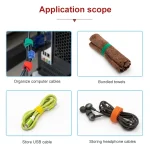 1.2cm 3m Reusable & Dividable Hook and Loop Cable Ties, 1.2 x 300cm - Image 6