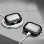 Thunder Transparent Armor Wireless Earphones Protective Case, For AirPods Pro 2 - Image 5