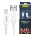 PISEN 2.4A 8 Pin Anti Breaking Fast Charging Cable, 1m USB to 8 Pin - Image 2
