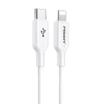 PISEN 3.0A PD Fast Charging Cable, 1m Type-C to 8 Pin