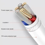 PISEN 3.0A PD Fast Charging Cable, 1m Type-C to 8 Pin - Image 6
