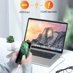 PISEN 3.0A PD Fast Charging Cable, 1m Type-C to 8 Pin - Image 7