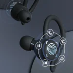 T&G T40 TWS IPX6 Waterproof Hanging Ear Wireless Bluetooth Earphones with Charging Box - Image 6