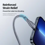 DUZZONA A7 2.4A USB to 8 Pin Charging Data Cable, 1m, 2m - Image 5