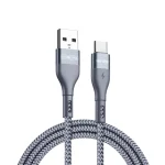 DUZZONA A8 2.4A USB to USB-C/Type-C Charging Data Cable, 1m, 2m