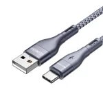 DUZZONA A8 2.4A USB to USB-C/Type-C Charging Data Cable, 1m, 2m - Image 2