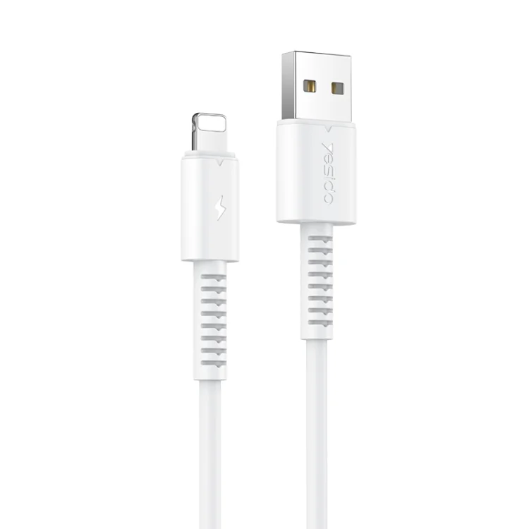 Yesido CA120L 2A USB to 8 Pin Fast Charging Data Cable, USB to 8 Pin