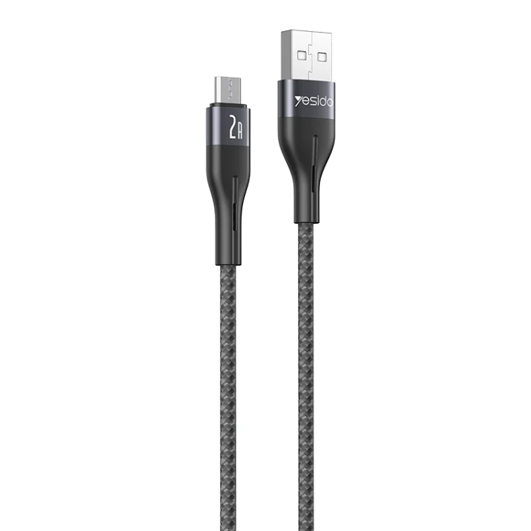 Yesido CA121M 2A USB to Micro USB Fast Charging Data Cable, USB to Micro USB