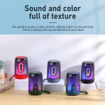T&G TG-652 Portable RGB Light Transparent Bluetooth Speaker, TG-652 - Image 4