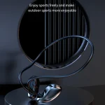 A60 Open Air Conduction Built-in Microphone Wireless Bluetooth Neckband Earphone, A60 - Image 4