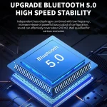 BS56 LED Portable Subwoofer TWS Wireless Bluetooth Speaker - Image 3