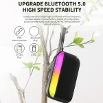 BS56 LED Portable Subwoofer TWS Wireless Bluetooth Speaker - Image 6