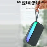 BS56 LED Portable Subwoofer TWS Wireless Bluetooth Speaker - Image 8