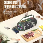 T&G P11 Pro 20W Portable 3D Stereo Bluetooth Speaker with RGB Colorful Light, P11 Pro - Image 6