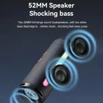 T&G TG374 Portable 3D Stereo Bluetooth Speaker Subwoofer Support FM / TF Card / RGB Light, TG374 - Image 6