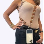 L204 Acrylic Handmade Chain Phone Lanyard with Gasket, L204-FS-40cm, L204-FS-60cm, L204-HS-40cm, L204-HS-60cm, L204-3HS-40cm, L204-3HS-60cm, L204-2HS-40cm, L204-2HS-60cm, L204-LS-40cm, L204-LS-60cm... - Image 8