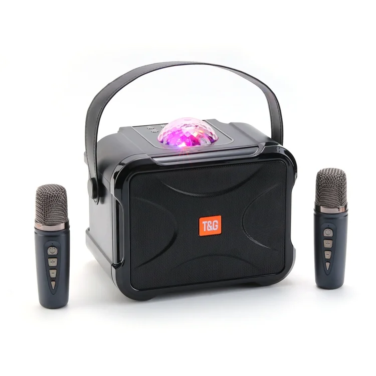 T&G TG543 Colorful Integrated Handheld Karaoke Wireless Bluetooth Speaker