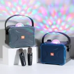 T&G TG543 Colorful Integrated Handheld Karaoke Wireless Bluetooth Speaker - Image 2