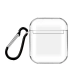 Cartoon Pattern Transparent TPU Earphone Case with Keychain, For Apple AirPods 1/2, For AirPods Pro 3 - Image 2