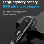 Hileo Hi6 Wireless Single Ear Hook Handsfree Call Noise Reduction In-ear Sports Earphone - Image 3