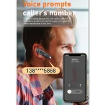 Hileo Hi6 Wireless Single Ear Hook Handsfree Call Noise Reduction In-ear Sports Earphone - Image 7