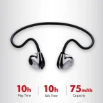 Hileo Hi72 Wireless Bluetooth Hanging Neck Earphone - Image 2
