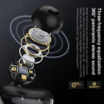 Hileo Hi80 TWS Wireless Bluetooth IPX5 Waterproof In-ear Sports Noise Reduction Earphone, Hi80 - Image 6