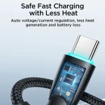 JOYROOM SA32-AC6 Starry Series 100W USB to USB-C / Type-C Fast Charging Data Cable, 100W - Image 4