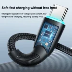 JOYROOM SA32-AC3 Starry Series 3A USB to USB-C / Type-C Fast Charging Data Cable, 3A - Image 4