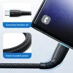 JOYROOM SA32-AC3 Starry Series 3A USB to USB-C / Type-C Fast Charging Data Cable, 3A - Image 7