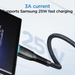 JOYROOM SA32-CC3 Starry Series 60W USB-C / Type-C to USB-C / Type-C Fast Charging Data Cable, USB-C / Type-C to USB-C / Type-C - Image 3