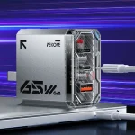 WK WP-U156 Pioneer Series 65W USB+Dual USB-C/Type-C GaN Charger, WP-U156 - Image 2