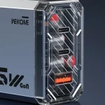 WK WP-U156 Pioneer Series 65W USB+Dual USB-C/Type-C GaN Charger, WP-U156 - Image 3