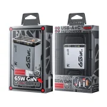 WK WP-U156 Pioneer Series 65W USB+Dual USB-C/Type-C GaN Charger, WP-U156 - Image 7