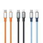 WK WDC-17 PD 20W USB-C/Type-C to 8 Pin Silicone Data Cable, Length: 1.2m, Type-C to 8 Pin - Image 2