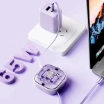 WK WDC-15 Pioneer Series 65W USB-C/Type-C to USB-C/Type-C Multifunctional Telescopic Storage Data Cable, Length: 1m - Image 6