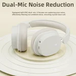 T2 Foldable High Definition Stereo ENC Noise Reduction Wireless Gaming Headphones with Mic, T2 - Image 3