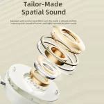 T2 Foldable High Definition Stereo ENC Noise Reduction Wireless Gaming Headphones with Mic, T2 - Image 6