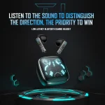 ONIKUMA T1 TWS Noise Reduction Bluetooth Gaming Earphones, T1 - Image 4