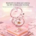 ONIKUMA T301 Transparent Cartoon Wireless Bluetooth Earphone - Image 4