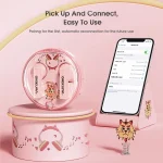 ONIKUMA T301 Transparent Cartoon Wireless Bluetooth Earphone - Image 7