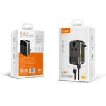 LDNIO SC1205 Universal Conversion Socket + QC3.0 USB + USB Interfaces Multifunction Travel Charger Mobile Phone Charger, EU Plug - Image 9