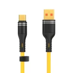 USB to USB-C / Type-C Liquid Silicone Charging Data Cable, Length: 1.2m, USB to USB-C / Type-C
