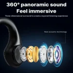 AWEI A896BL Air Conduction Sports Bluetooth Earphones Support TF Card, A896BL - Image 6