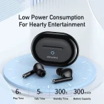 awei T61 Noise Reduction Dual Mic TWS Bluetooth Earbuds, T61 - Image 3