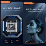 awei T63 Gaming TWS Bluetooth Earbuds, T63 - Image 5